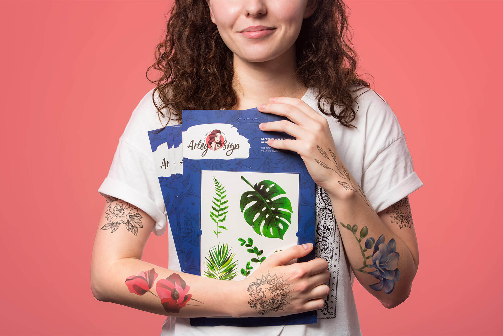Тамчасові тату «Arley Sign»