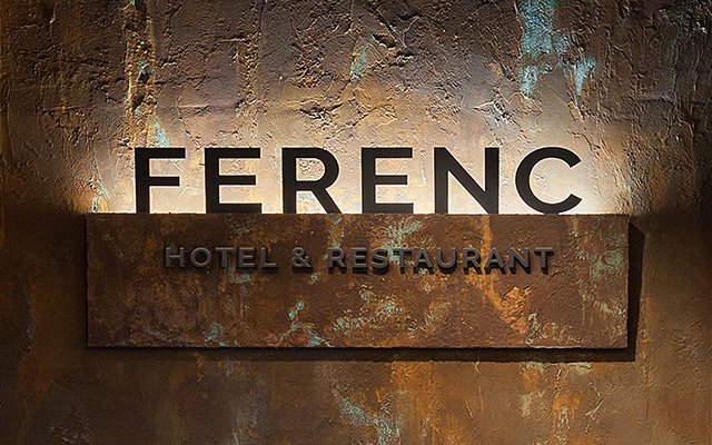 творення логотипа та фірмового стилю для Ferenc Hotel & Restaurant