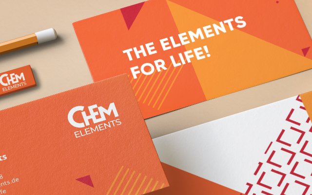 Розробка фірмового стилю для компанії «ChemElements»