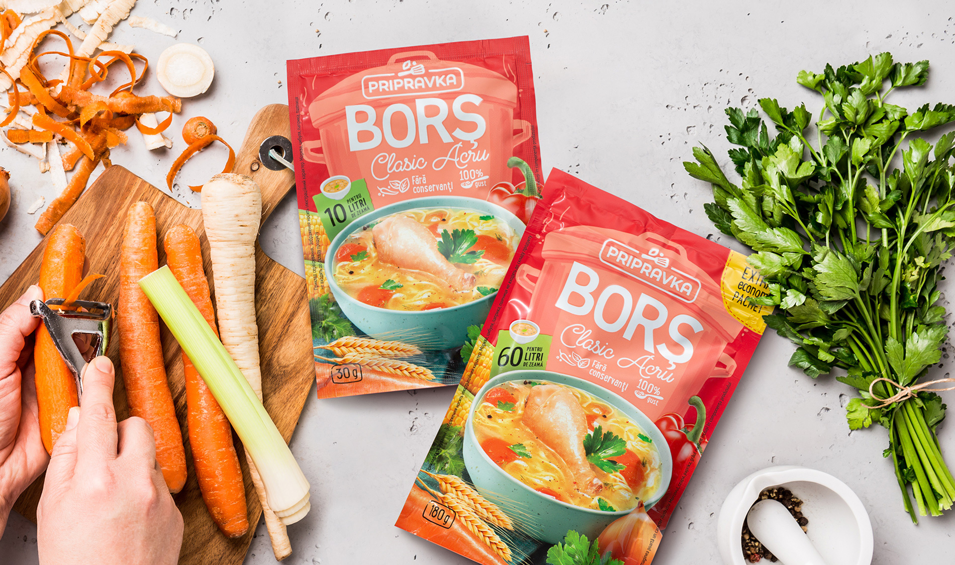 Редизайн приправи для супів «Bors» від Pripravka