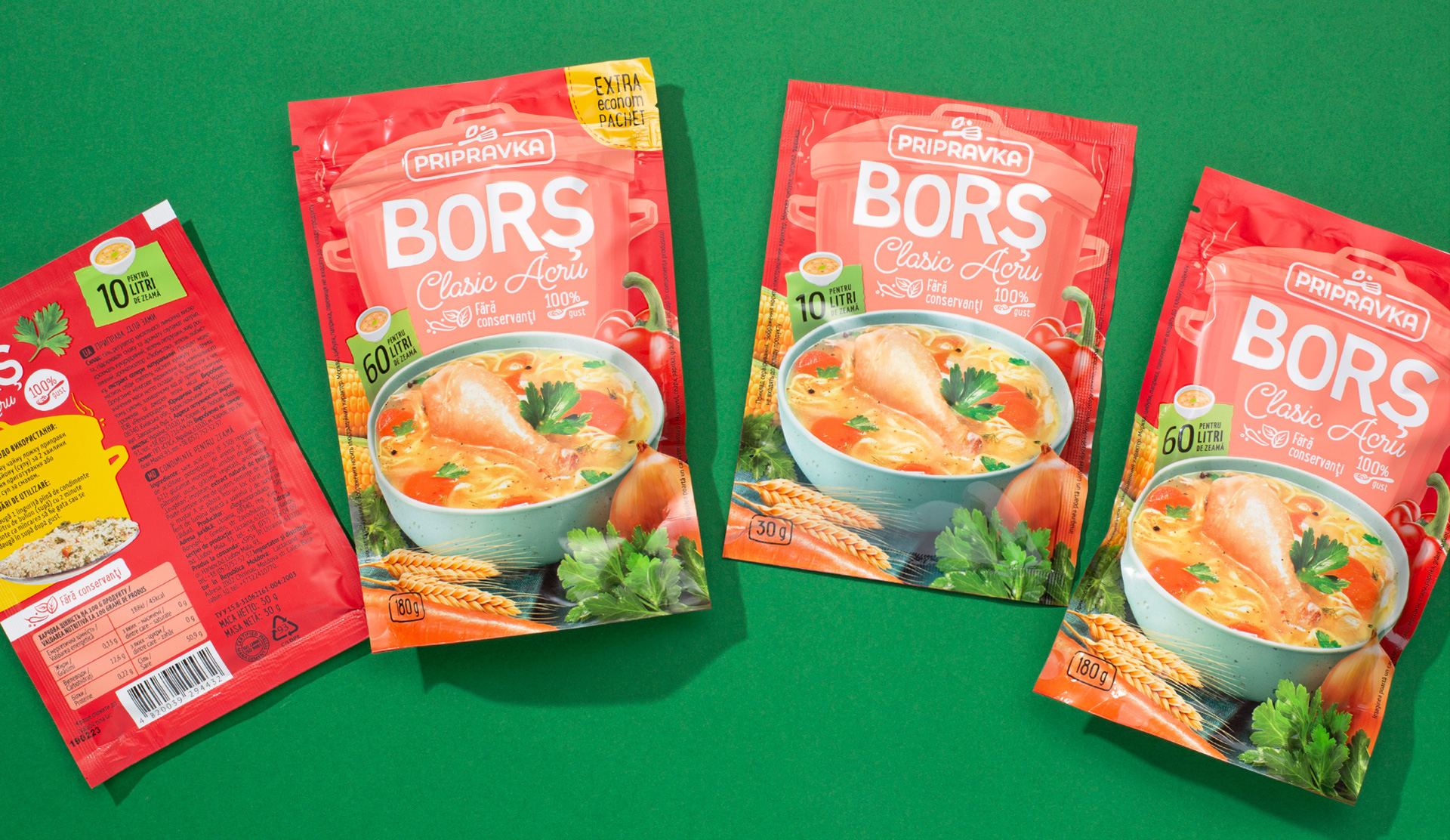 Редизайн приправи для супів «Bors» від Pripravka