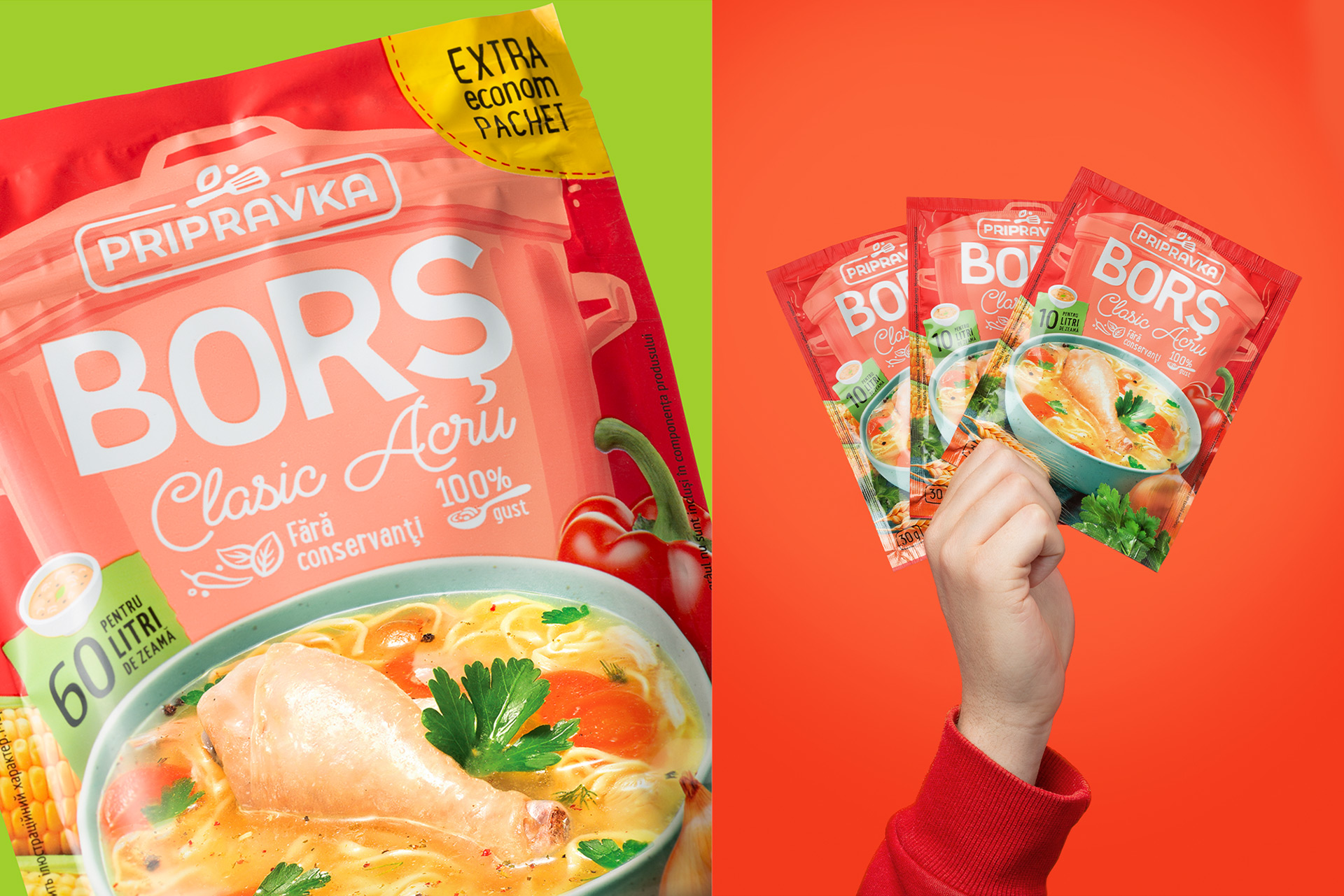 Редизайн приправи для супів «Bors» від Pripravka