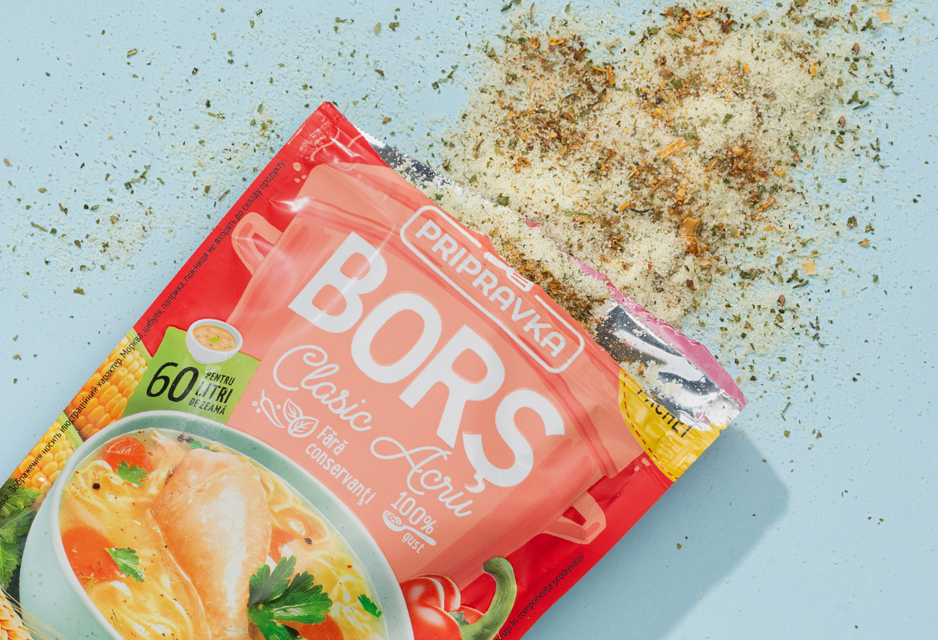 Редизайн приправи для супів «Bors» від Pripravka