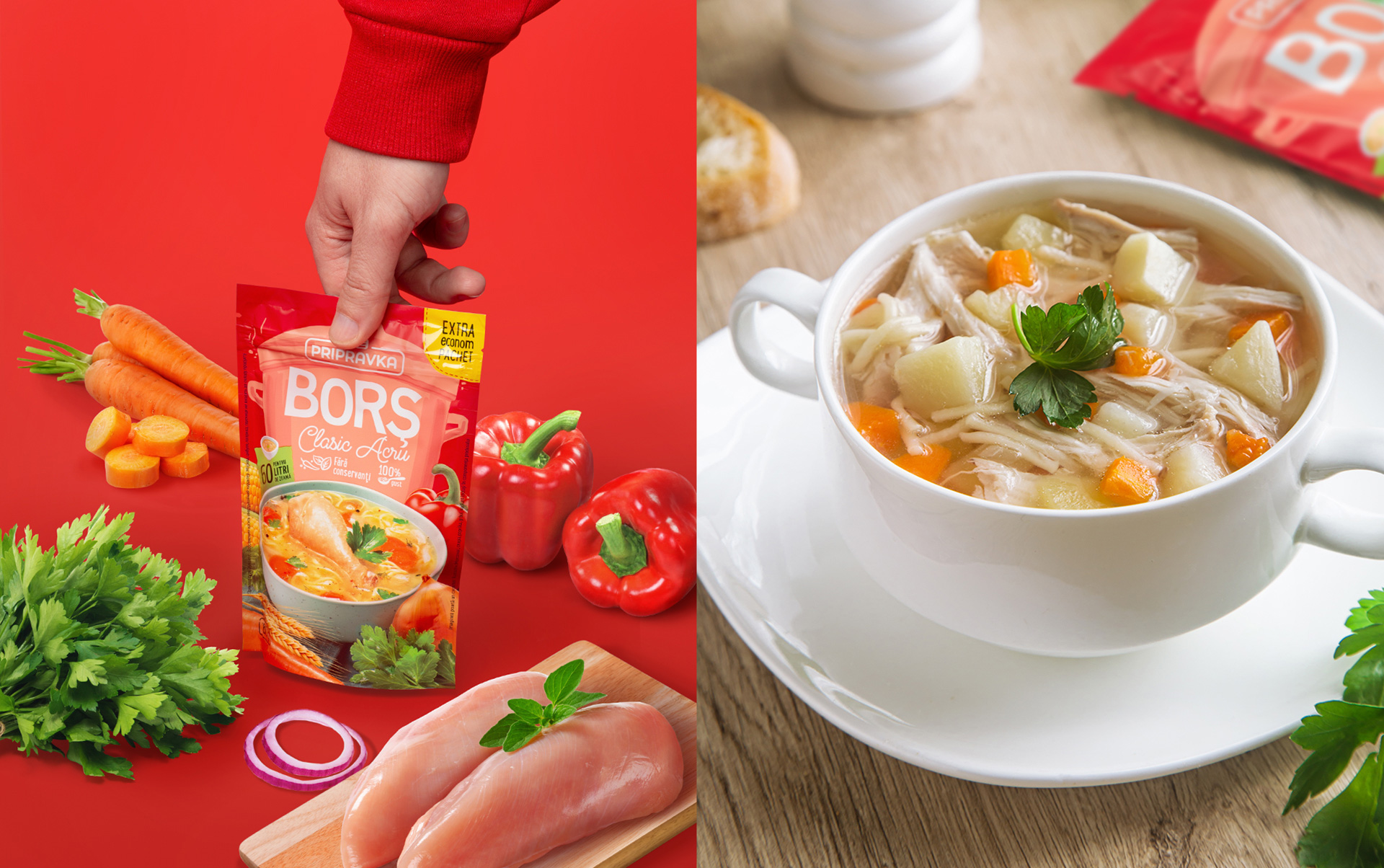 Редизайн приправи для супів «Bors» від Pripravka