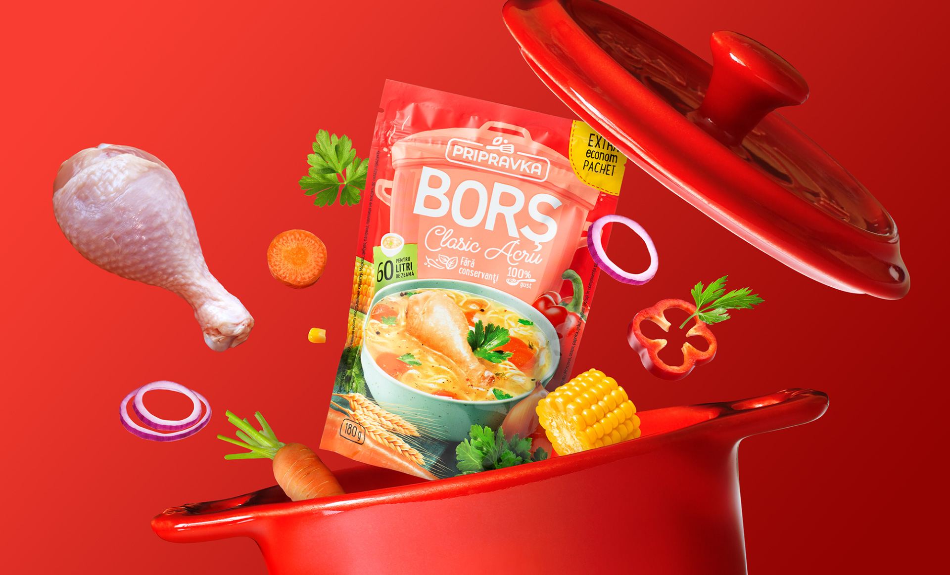 Редизайн приправи для супів «Bors» від Pripravka